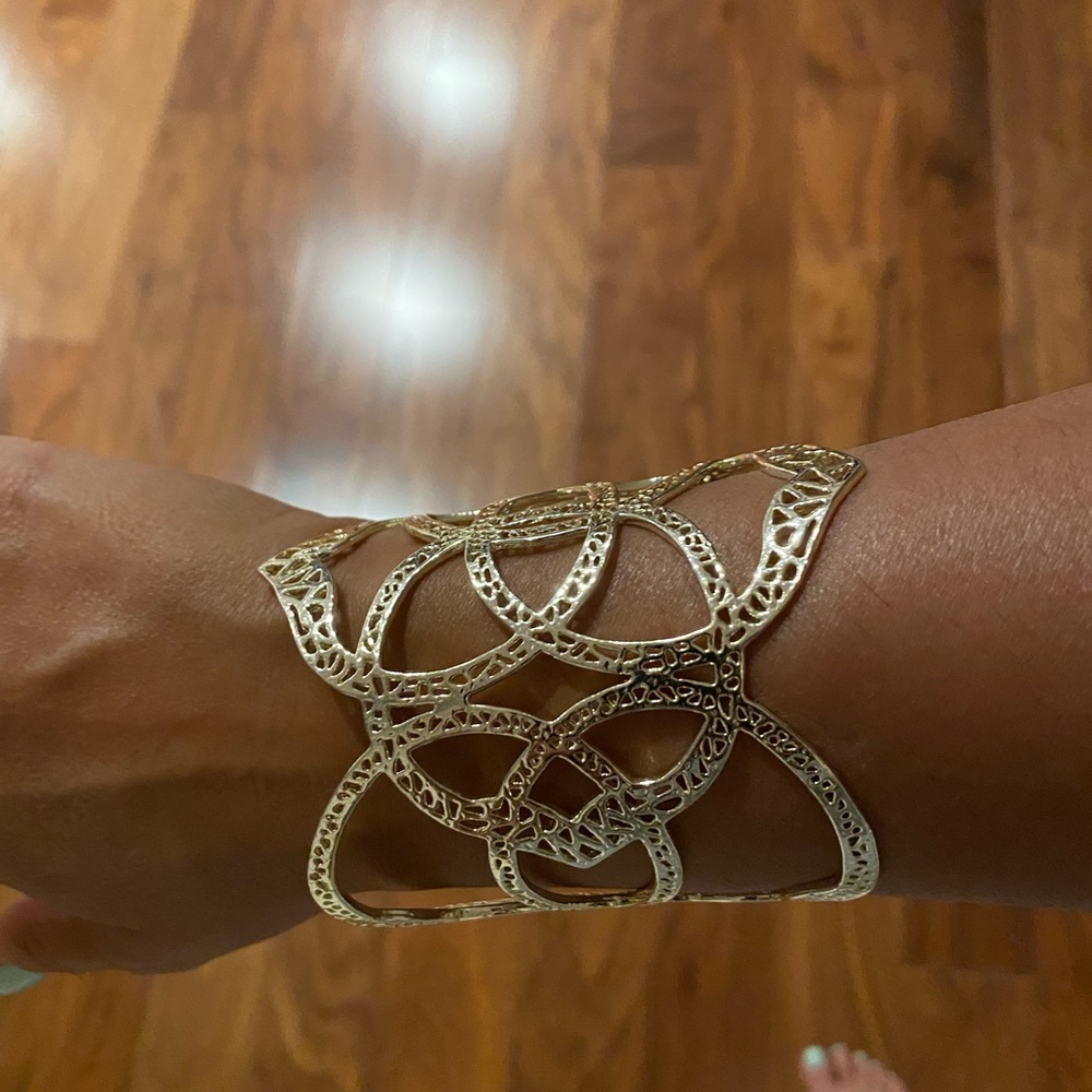 Kendra Scott gold cuffs